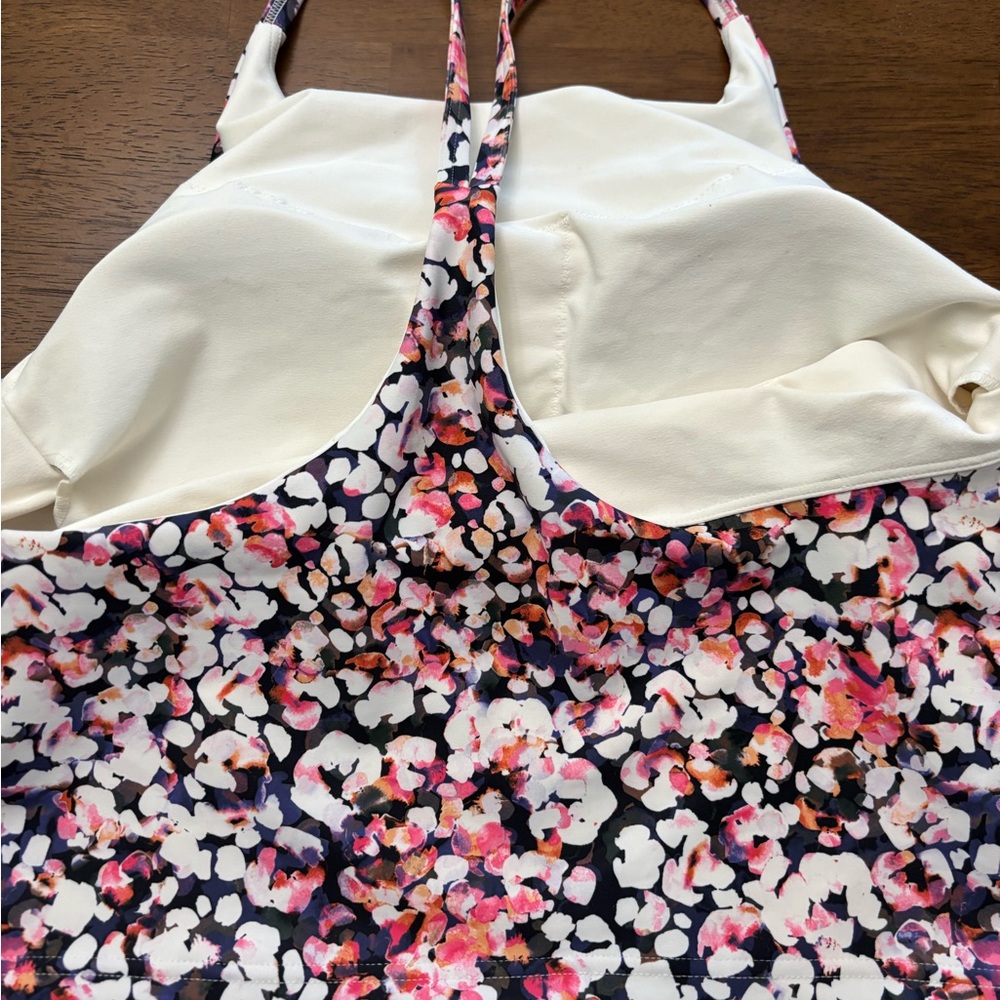 Old Navy Vibrant Abstract Crop Top/bra - Picture 2 of 4